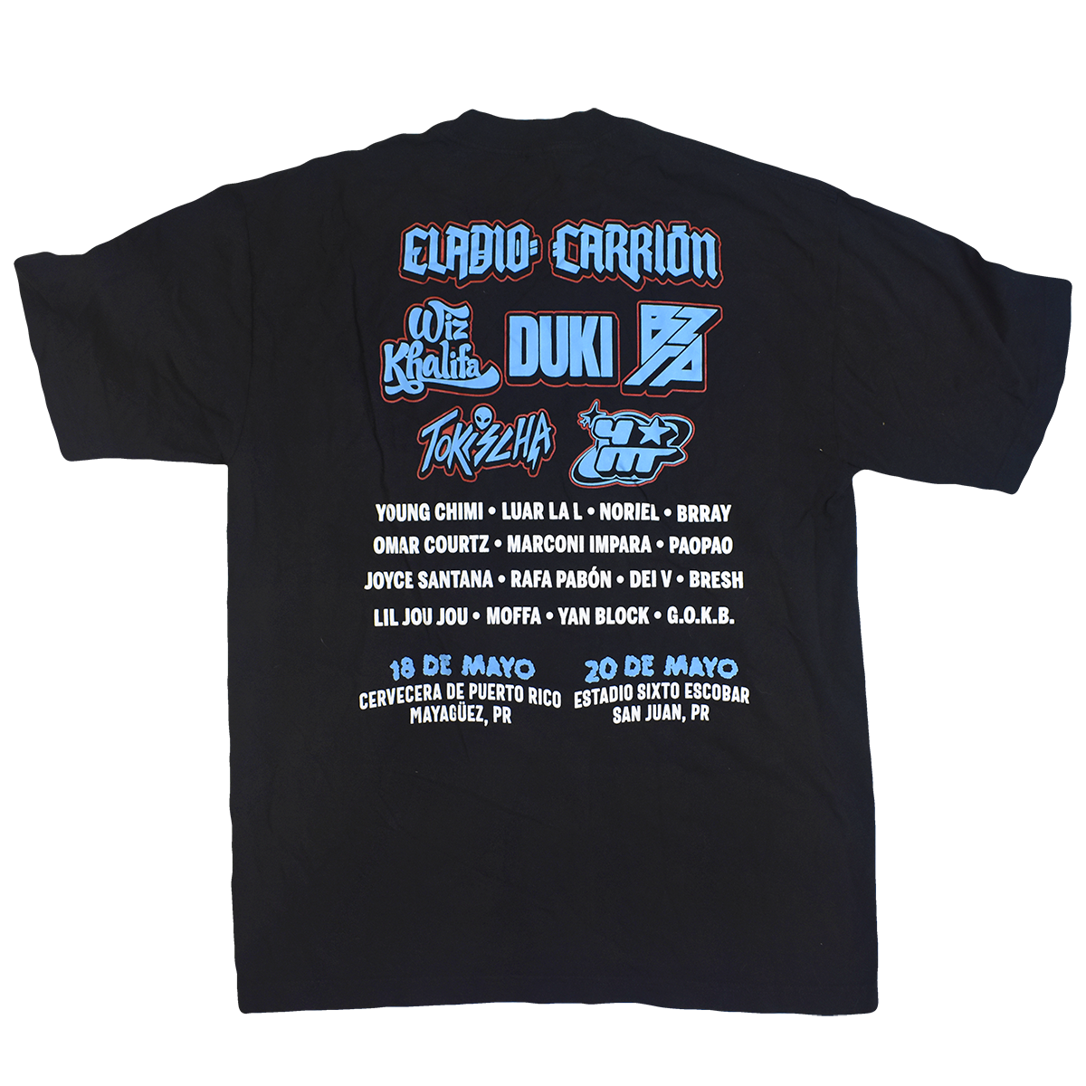 Camiseta Sauce Boyz Fest - Negro
