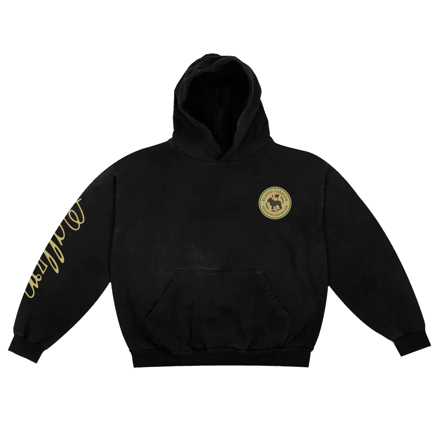 Malbon x Eladio Carrion Country Club Hoodie - Black