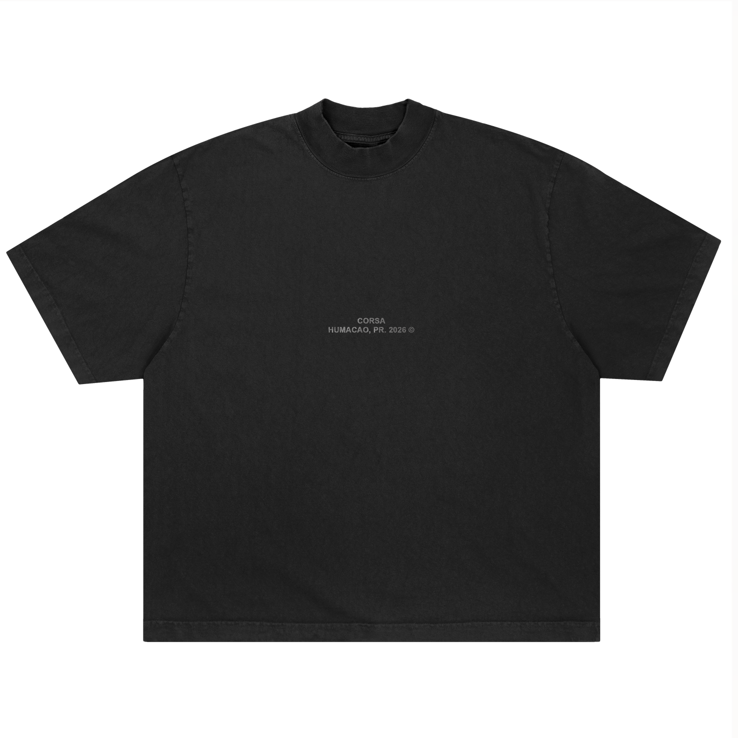 CORSA Tee - Black - PRE-ORDER