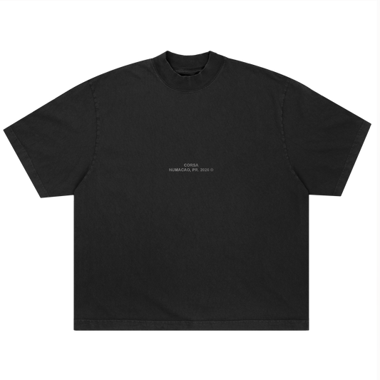 CORSA Tee - Black - PRE-ORDER