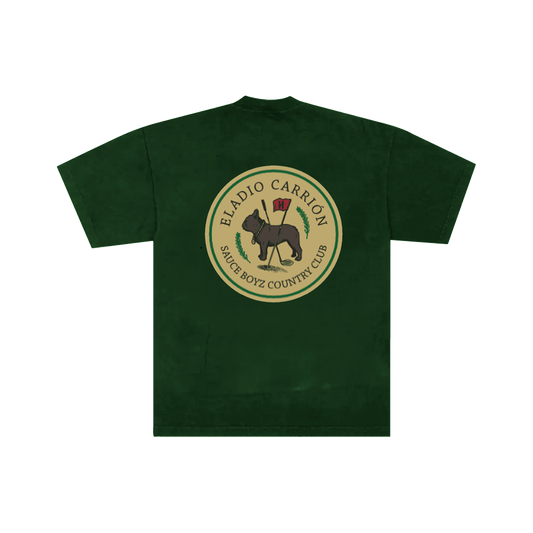 Malbon x Eladio Carrion Country Club  Tee - Green